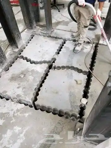 تخريم خرسانه و فتحات كور 6