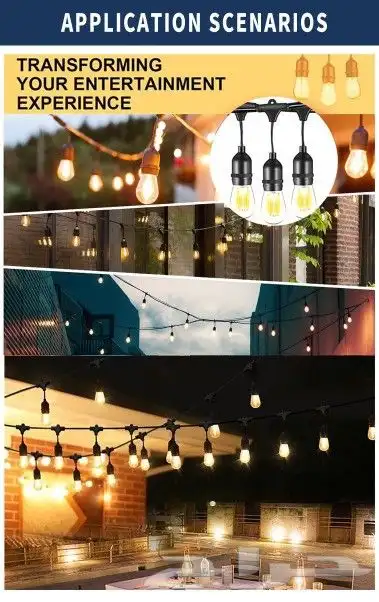 عقد لمبات 10 متر لمحلات الشاي والمقاهي والمخيمات 6