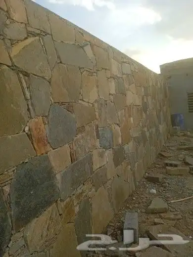 تلبيس ورص حجر طبيعي 5