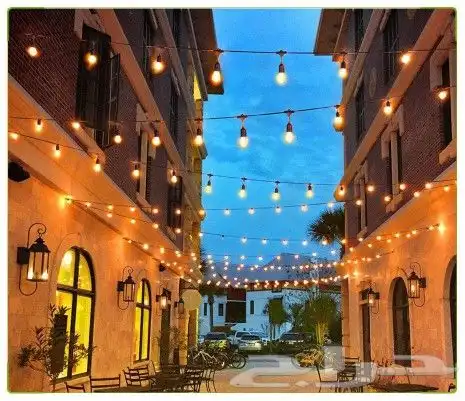 عقد لمبات 10 متر لمحلات الشاي والمقاهي والمخيمات 8