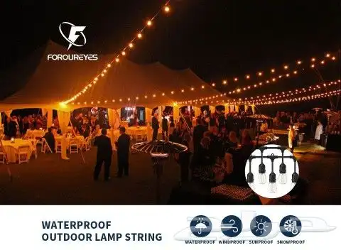 عقد لمبات 10 متر لمحلات الشاي والمقاهي والمخيمات 5