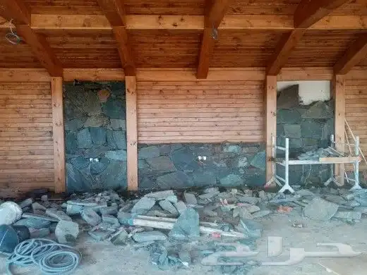 تلبيس ورص حجر طبيعي 4