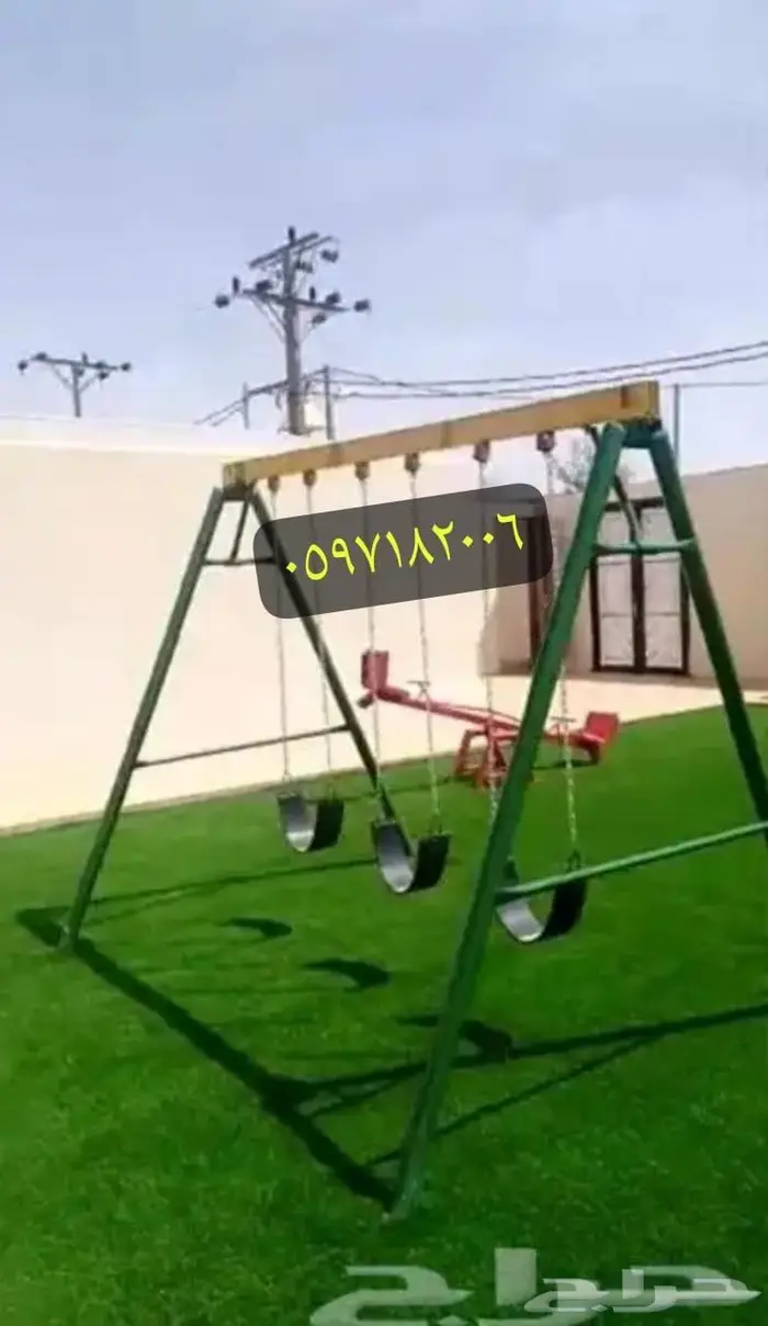 مراجيح الاستراحات والعاب مخيمات المناسبة للجميع 2