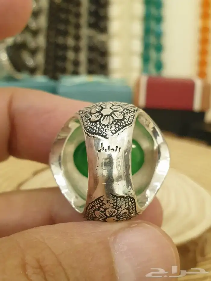 خاتم جاد بورمي بشهادة صياغة العديل 11