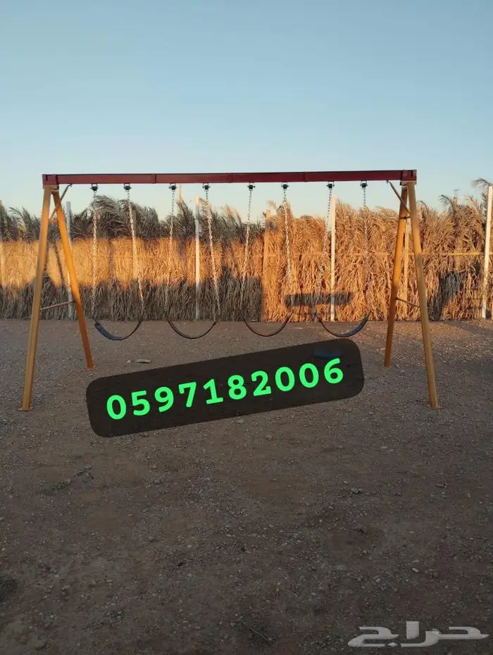 مراجيح الاستراحات والعاب مخيمات المناسبة للجميع 24