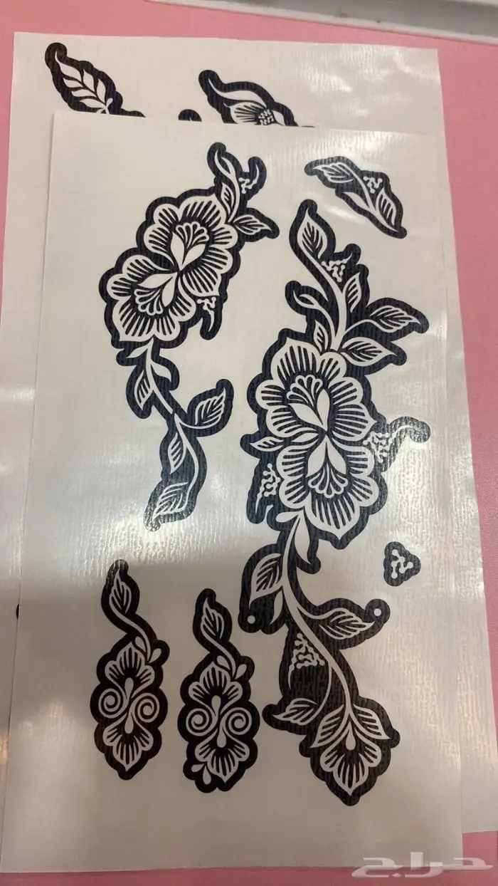 استكرات نقش حناء 18