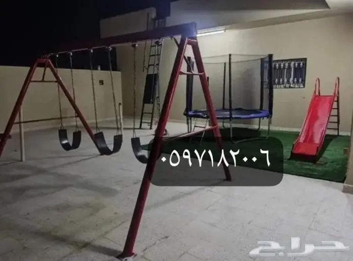 مراجيح الاستراحات والعاب مخيمات المناسبة للجميع 7