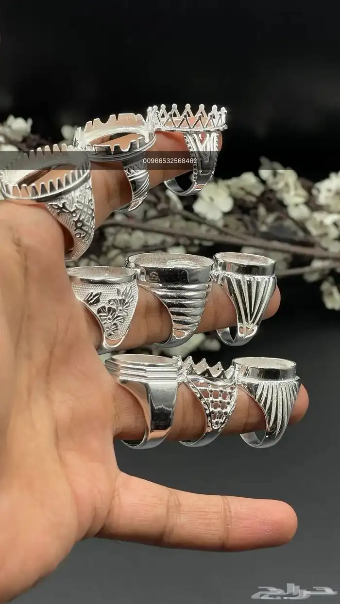خاتم خواتم تصميم بحريني جملة 1