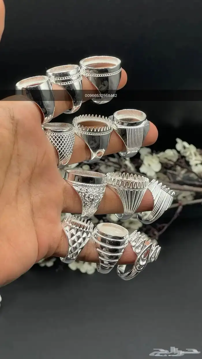 خاتم خواتم تصميم بحريني جملة 0