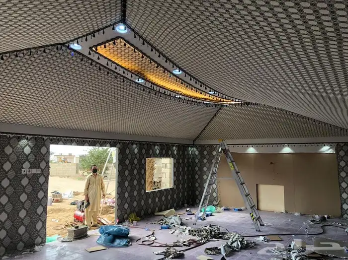 بيوت شعر مظلات مشبات 16