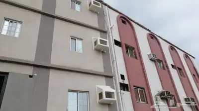 تركيب غطاء مكيف خارجي طارد الطيور شبك شباك 1