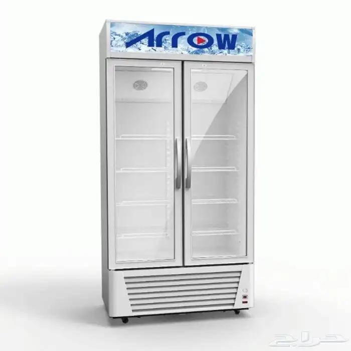 ثلاجة ارو عرض بابين زجاج 618 لتر 1