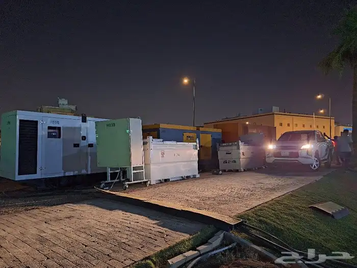 ايجار مولدات كهرباء - تور لايت 7