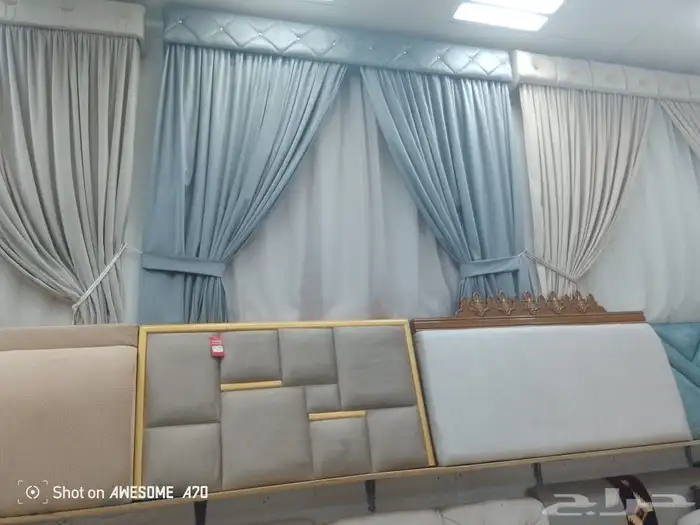 مفروشات الرياض  تفصيل جميع انواع الكنب والجلسات الارضي والست 15