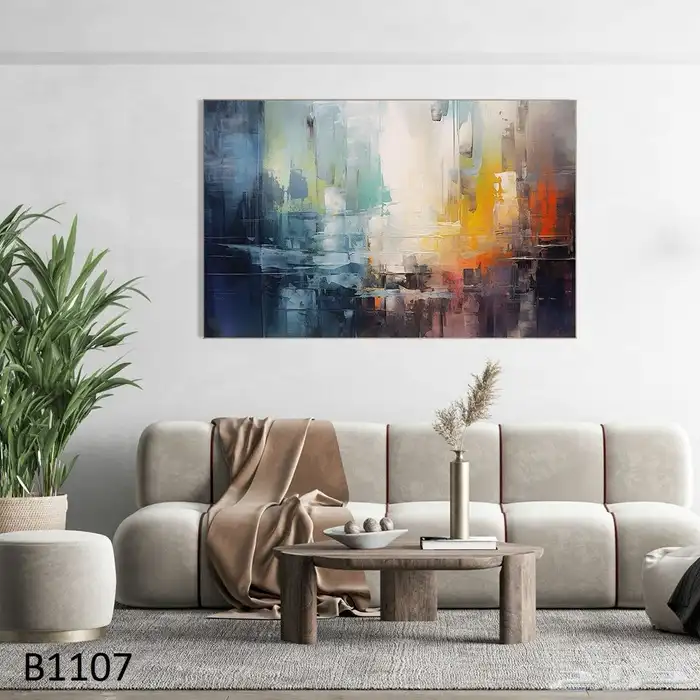 لوحات كانفس تصاميم مميزة توصيل مجاني لباب البيت 42