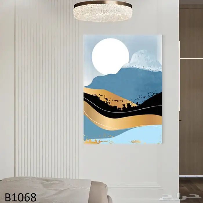 لوحات كانفس تصاميم مميزة توصيل مجاني لباب البيت 61