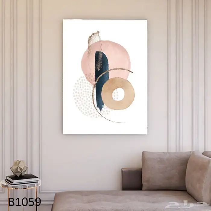 لوحات كانفس تصاميم مميزة توصيل مجاني لباب البيت 18