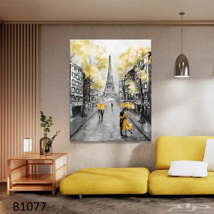 لوحات كانفس تصاميم مميزة توصيل مجاني لباب البيت 17