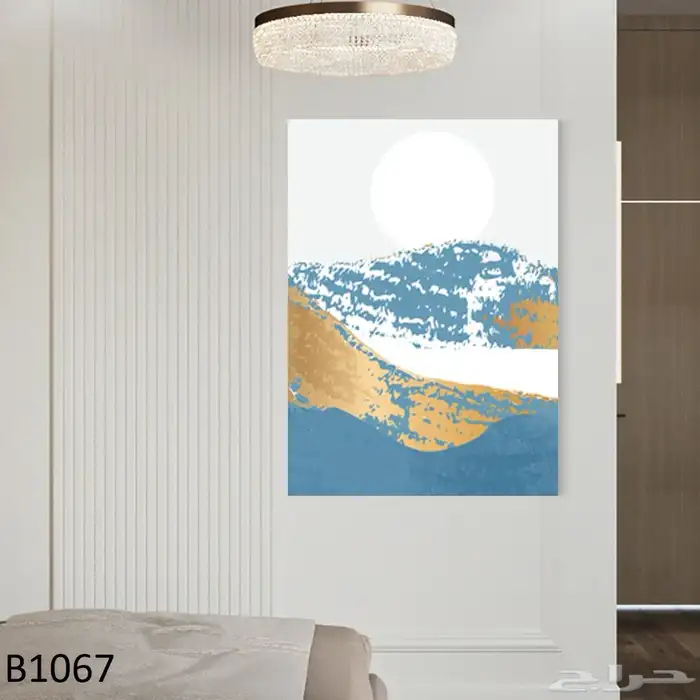 لوحات كانفس تصاميم مميزة توصيل مجاني لباب البيت 9