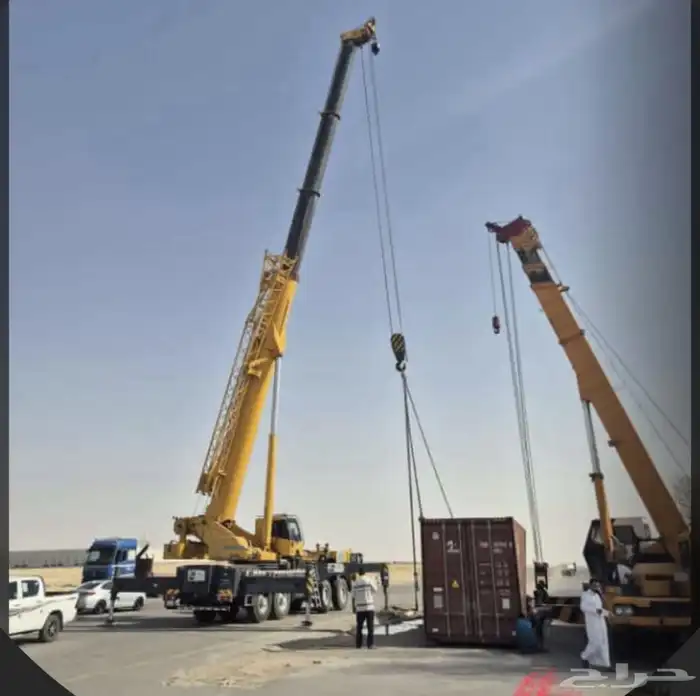 GCB كرين 50طن. بوكلينات معدات سيزر لفت مبكلثقيله رافعه GCB 7