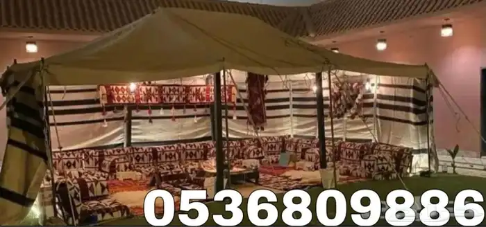 بيوت شعر - بيت شعر ابيض تركي بجودة عالية - خيام شعر 15