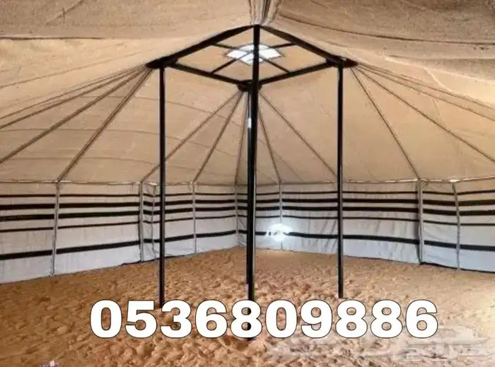 بيوت شعر - بيت شعر ابيض تركي بجودة عالية - خيام شعر 2