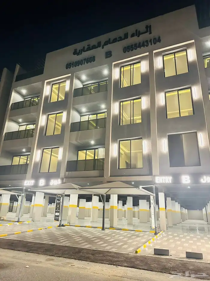 شقق للبيع جديده بحي الزهور بالدمام 560الف 0
