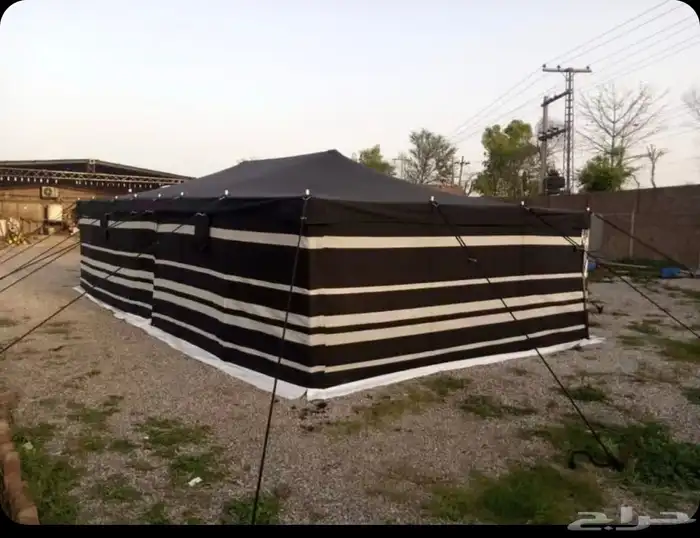 خيام اسود شفاف 7