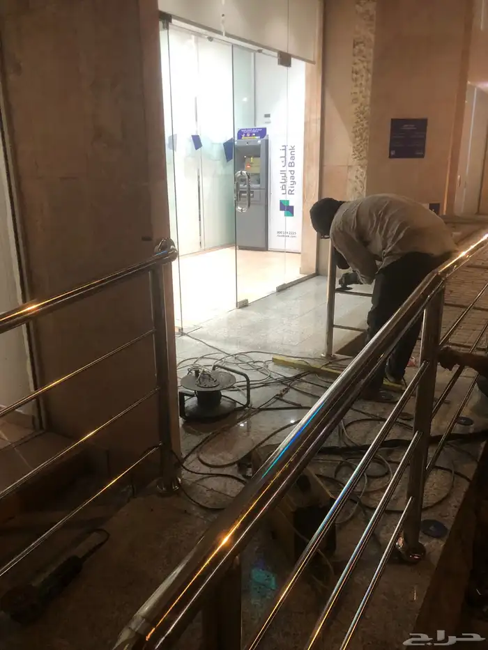 حداد استيل استانلس جميع زجاج مسابح 26