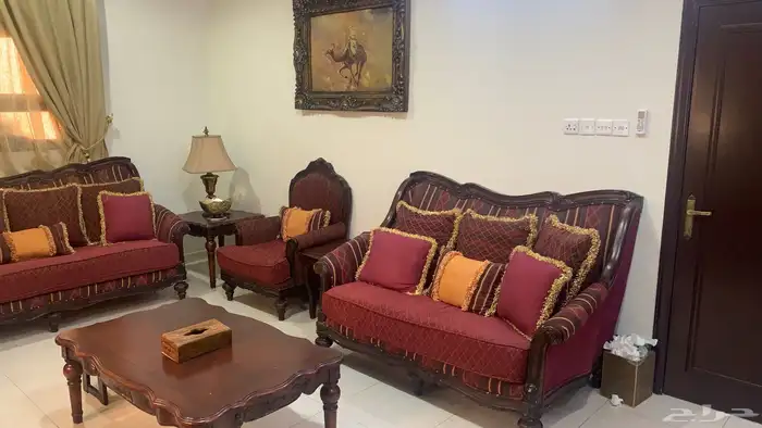 كنب كلاسيكي امريكي تصنيع صيني من مفروشات العمر مع الطاولات 7