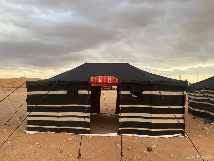 خيام اسود شفاف 8