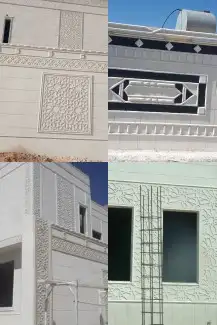 ديكورات ونقشات خارجي بديل الحجر جوده عاليه وضمان اسعار مناسب 4
