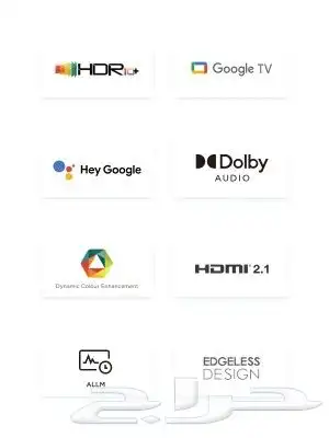 شاشه TCL سمارت 4K Google TV 7