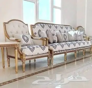 تفصيل و تنجيد كنب ومساند و ستائر و مجالس ارضية ومغربية 12