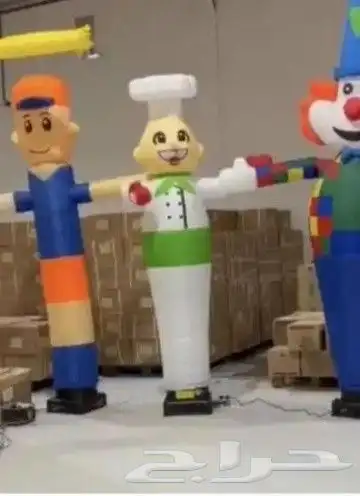 بالونات راقصه للايجار للحفلات ولافتتحات افتتاح المحل 6