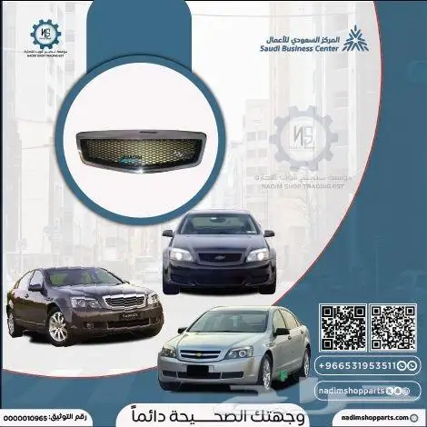 شبك بوليسي كابرس مصبوغ اسود مع علامة ذهبية 2007-2016 2