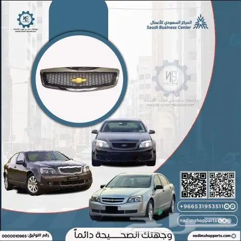 شبك بوليسي كابرس مصبوغ اسود مع علامة ذهبية 2007-2016 1