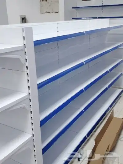 رفوف سوبر ماركت رفوف صيدليات جديد بسعر المستعمل 2