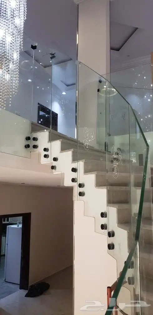 دربزين زجاج 0