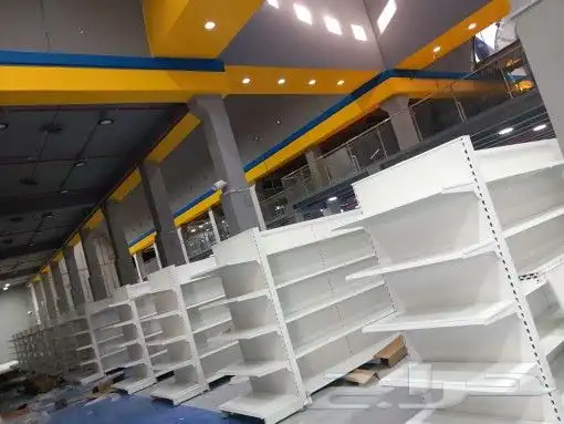 رفوف سوبر ماركت رفوف صيدليات جديد بسعر المستعمل 6