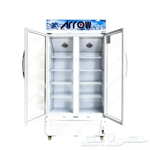 ثلاجة ارو عرض بابين زجاج 618 لتر 3