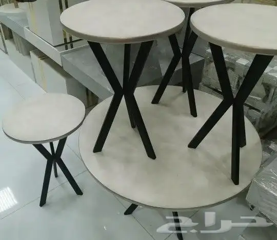 طاولات ضيافة بديل الرخام _طاولات خدمة 7