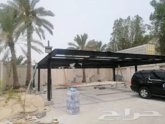 صيانة ابواب حديد والمنيوم وصبغ حراري وصبغ في الموقع درابزين 7