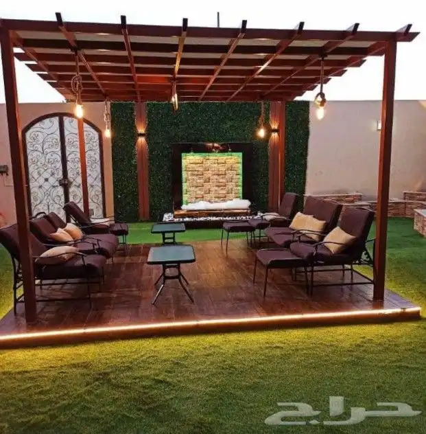 تنسيق حدائق عشب صناعي 0