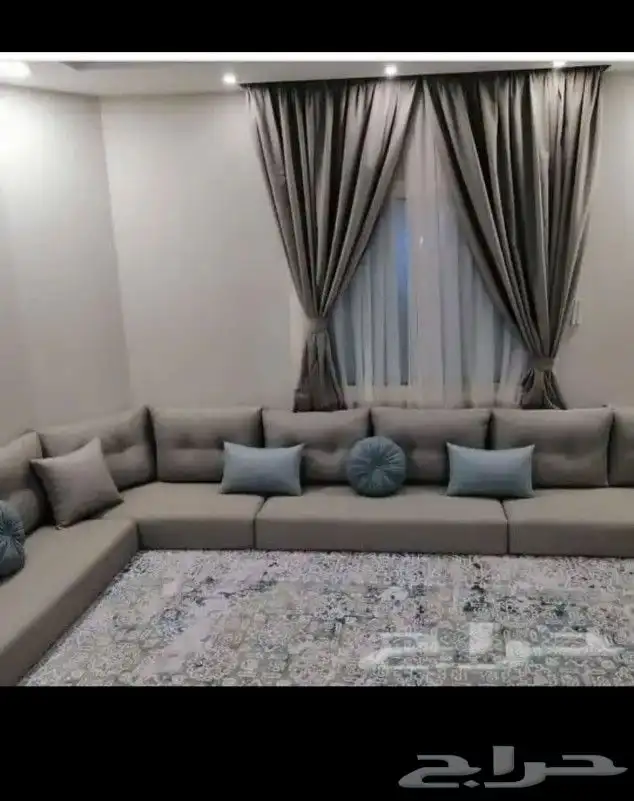 مفروشات الرياض  تفصيل جميع انواع الكنب والجلسات الارضي والست 11
