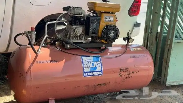 ماطور هواء سعة 300 لتر بمحرك بنزين 0