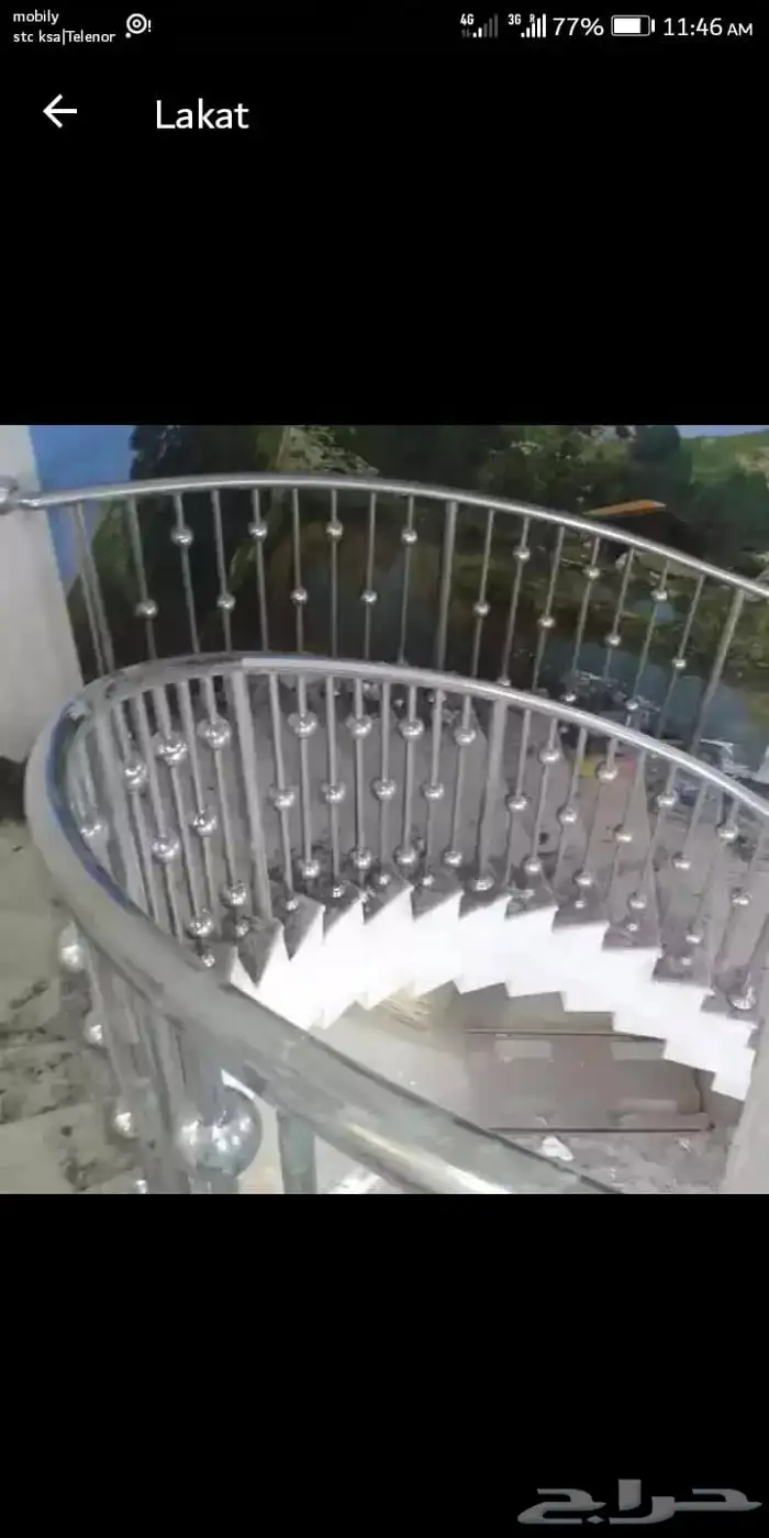 حداد استيل استانلس جميع زجاج مسابح 54