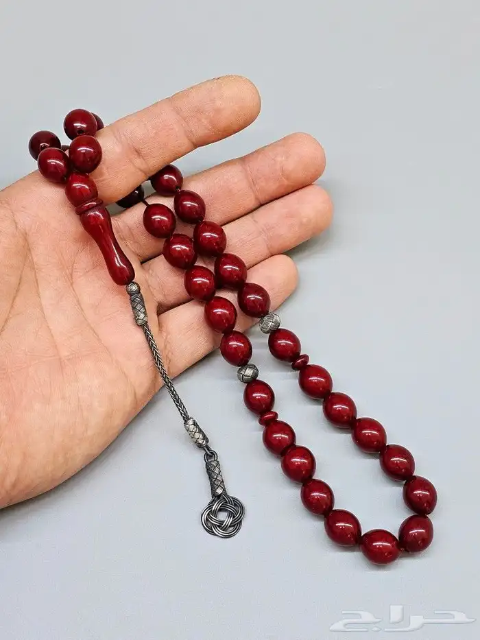 مسباح فايبر تركي ديزاين أنتيك مع فضه طربزوني 0