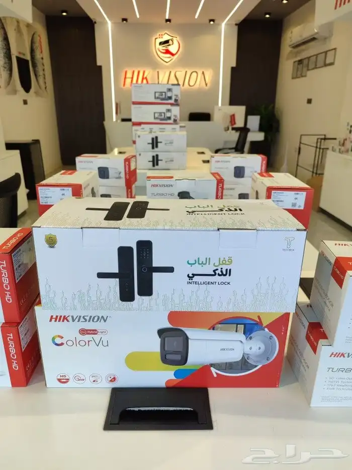 قفل ذكي مع بصمه وكرت لفتح الابواب 1