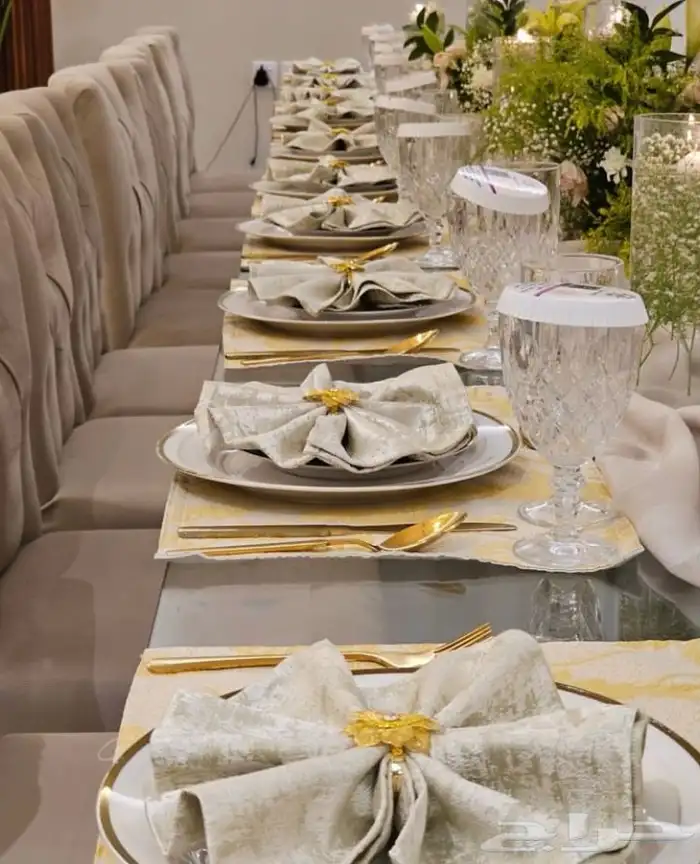 حفلات وتنسيق طاولات الطعام لجميع المناسبات _تنسيقات فخمهvip 46